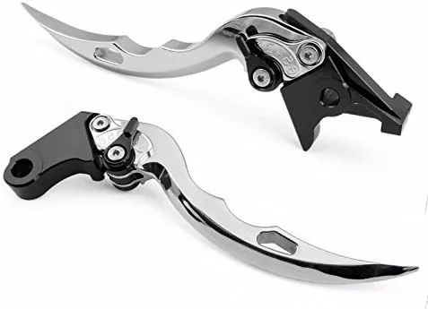 Miniatura 7 de Niree Palancas de embrague de freno de hoja para Kawasaki ZX9R 2000-2003 ZX12R 2000-2005 ZX6R / ZX636R / ZX6RR 2000-2004 ZX10R 2004-2005 Z1000 Negro