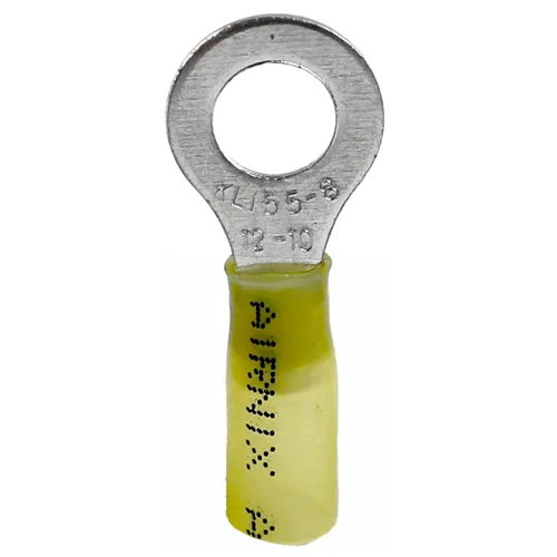 Miniatura 7 de HSSV1-5 Horquillas de terminal de espada, 100 piezas de conectores de alambre termorretráctil, kit de terminales eléctricos, impermeable, grado