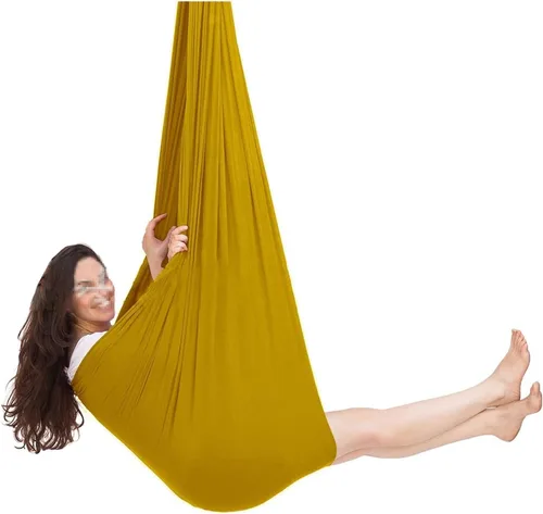 Miniatura 13 de Columpio sensorial para interiores con autismo y terapia para niños, hamaca colgante para niños y adolescentes con TDAH autista y Asperger