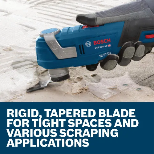 Miniatura 5 de Bosch OSL200RS - Cuchilla de rascador rígida oscilante de acero de alto carbono Starlock® de 2 pulgadas