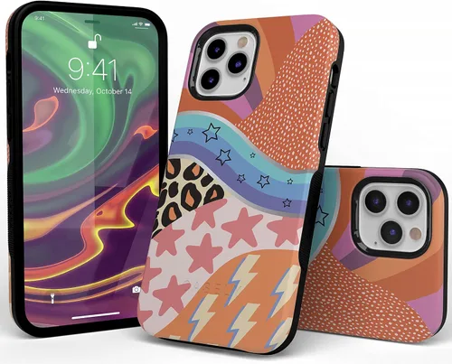Miniatura 4 de Casely Funda para iPhone 11 Pro Max y I OOP Muestra mixta Diseño protector audaz
