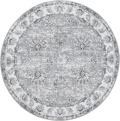 Miniatura 55 de jinchan Fiora - Alfombra lavable de área pequeña, alfombra de entrada floral de medio círculo de 2 x 3, tapete de media luna de pelo bajo, suave