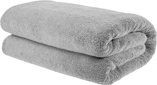 Miniatura 38 de American Bath Towels Juego de 6 toallas turcas de 100% algodón, ultra suaves, absorbentes, 2 toallas de baño, 2 toallas de mano, 2 toallas pequeñas