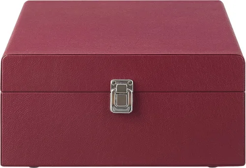 Miniatura 9 de Crosley CR8017B-BU Voyager - Tocadiscos portátil clásico de vinilo con Bluetooth de entrada/salida y altavoces integrados, color burdeos Borgoña