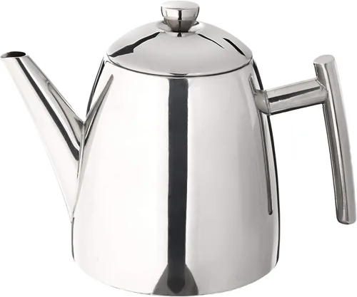 Miniatura 4 de Frieling Tetera de acero inoxidable 18/8 con infusor, calentador de té con infusor de tetera para té suelto, 14 onzas