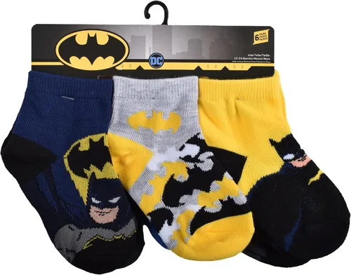 Miniatura 3 de Batman Baby Boys' Quarter Socks