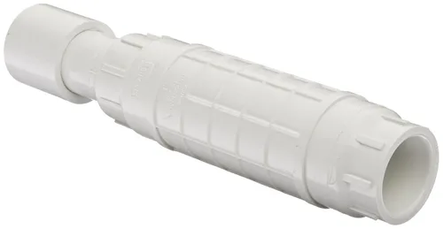 Miniatura 3 de Spears S119 Series PVC Pipe Fitting, reparación de acoplamiento con junta tórica EPDM, blanco, enchufe de 1/2