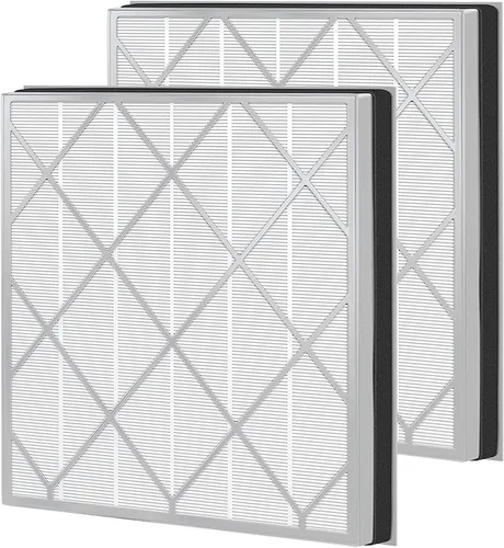 Filtro Hepa HE400 de repuesto compatible con purificador de aire Shark HE4FKPET HE400 HE401 HE402 y HE405 con 4 ventiladores, filtración de 3