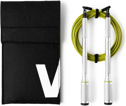 Miniatura 8 de Velites - Cuerda de saltar Cyclone - Cuerda técnica oficial de CrossFit® Games - Rotación de 360° de alta velocidad para crossovers, Triple Unders
