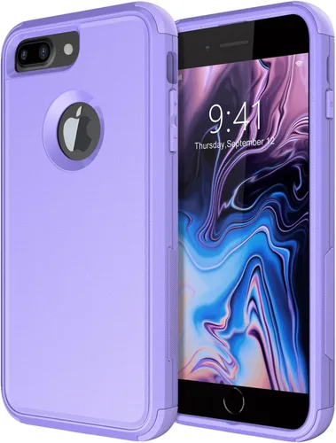 Miniatura 19 de Diverbox Funda [A prueba de golpes] [A prueba de caídas] [A prueba de polvo], Cubierta de protección resistente para teléfono para Apple iPhone 8