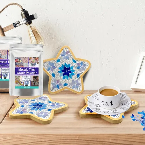 Miniatura 7 de Lechada de mosaico, herramientas de azulejos de mosaico, accesorios de mosaico, esencial para lechada hecha a mano y perfecto para proyectos