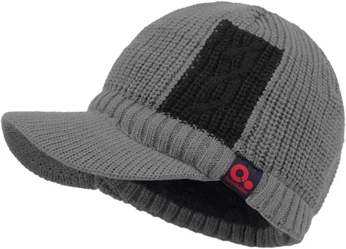 Miniatura 67 de Janey&Rubbins Gorro de punto diario con orejeras con forro polar y calavera