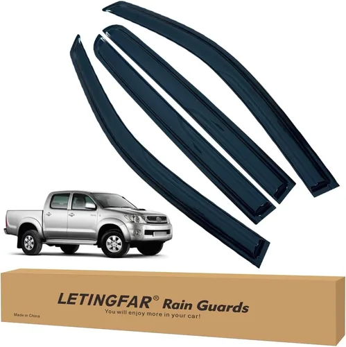 Miniatura 92 de Guardas contra lluvia para parabrisas para Ford F250 F350 F450 F550 Super Duty 1999-2004 2005 2006 2007 2008 2009 2010 2011 2012 2013 2014 2015 2016