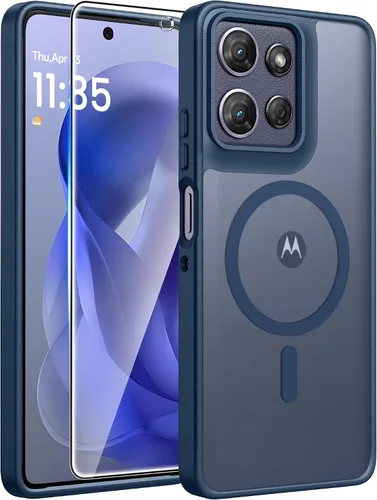 Miniatura 333 de FNTCASE - Funda para iPhone 16 Pro: magnética, mate, translúcida, de grado militar, protectora contra caídas, resistente, fina, duradera y a prueba