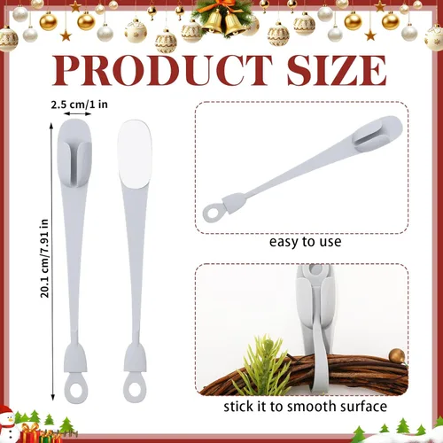 Miniatura 3 de Organizador de cables para electrodomésticos, organizador de silicona autoadhesivo para cocina, freidora de aire, tostadora, accesorios de Gris