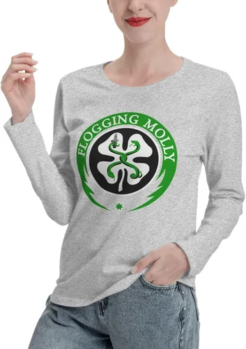 Miniatura 2 de Women Fall Long Sleeve Tshirts Womens Fashion Shirt Tops Round Neck T-Shirt Sweatshirt