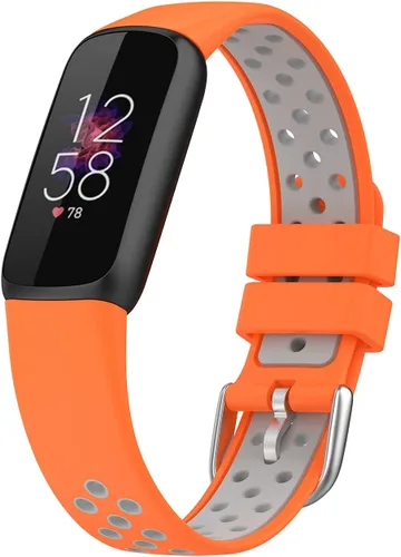 Miniatura 5 de Correas de repuesto compatibles con correas Fitbit Luxe, accesorios para reloj inteligente, bandas de silicona transpirable, correa deportiva