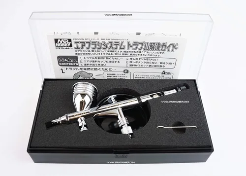 Miniatura 2 de Procon Boy MR. Aerógrafo personalizado 0.18MM GSI Creos PS-771 Detalle Supremo Mr hobby Aerógrafo Especial por SprayGunner