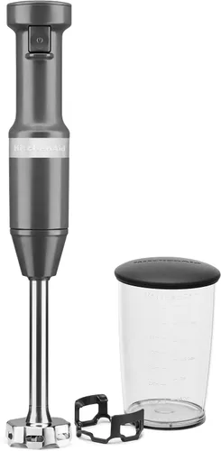 Miniatura 2 de KitchenAid Batidora de mano con cable de velocidad variable KHBV53, gris carbón