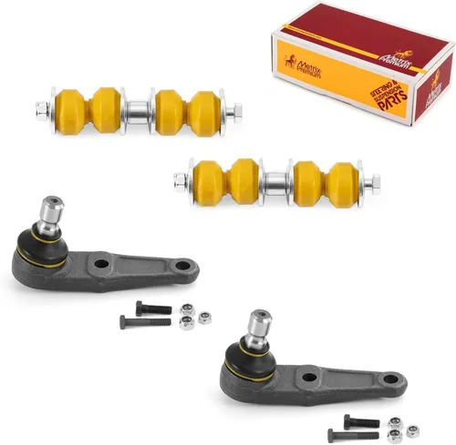 Miniatura 206 de Metrix Premium Chassis Parts - Juego de 4 piezas de articulación de rótula superior y barra estabilizadora delantera para Ford Ranger RWD 1998-2011