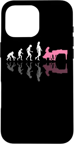 Miniatura 18 de iPhone 13 Pro Evolution of Women Piano Músico Retro Vintage Pianist Case