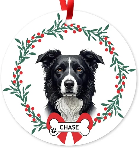 Miniatura 22 de Adorno de Navidad personalizado de Beagle, adorno personalizado con nombre de mascota, regalos para los amantes de los perros Beagle, decoración