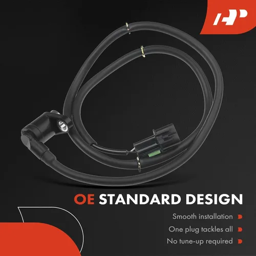 Miniatura 6 de A-Premium Sensor de velocidad de rueda ABS compatible con modelos Mitsubishi, Montero Sport 2000 2001 2002 2003 2004, Sport Utility - Parte trasera