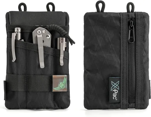 VIPERADE VE1 Organizador de bolsillo, bolsa EDC para hombres, organizador de almacenamiento EDC, equipo EDC, bolsa de bolsillo multiherramienta para