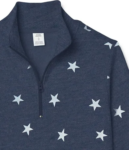 Miniatura 7 de Tienda Essentials - Sudadera ligera de manga larga de rizo francés con zíper para mujer