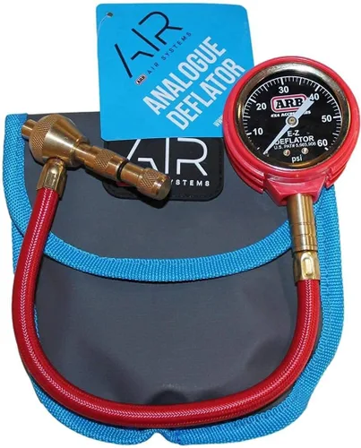 Miniatura 2 de ARB ARB505 Kit de desinflador 10-60 PSI - Medidor de presión de neumáticos, kit de reducción rápida de aire para todoterreno con bolsa