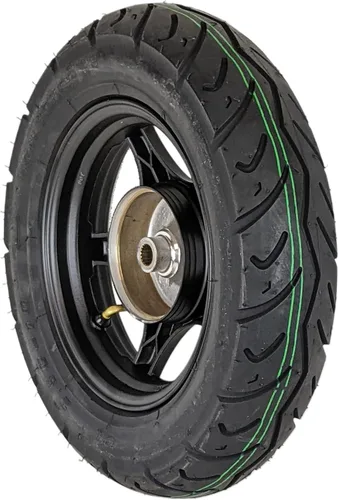 Miniatura 7 de RedCap Rueda trasera de 10 pulgadas y neumático de 3.5-10 para scooter de 50 cc con freno de tambor GY6 QMB139 Sunny TaoTao Vitacci Amigo Milano