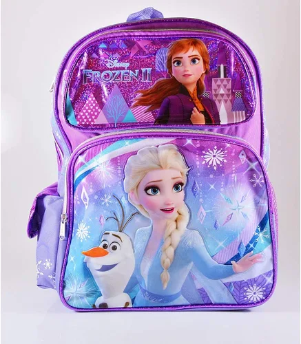 Miniatura 4 de Disney Frozen 2 Elsa & Anna Kids Mochila 16" Bolsa grande 20206