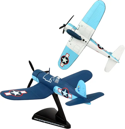 Daron Worldwide Trading F4U Corsair VMF-22 Vehículo, color azul