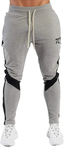 Miniatura 2 de PIDOGYM Pantalones deportivos ajustados para hombre, con bolsillos con cremallera