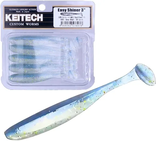 Miniatura 2 de KEITECH Eazy Shiner, Easy Shiner, 3 pulgadas Sábalo de cristal