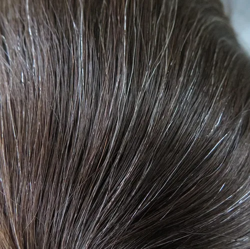Miniatura 16 de Unidad de reemplazo de cabello súper natural para hombre, cabello sedoso, tupé, inyección de cabello humano real, pelo liso natural, peluca #1B