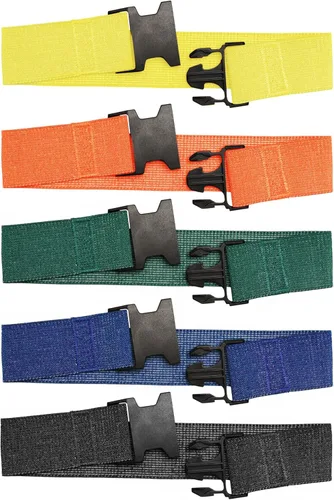 Tribe Lifting - Bandas de resistencia de tela para glúteos y piernas | Juego de 5 bandas de tela para entrenamiento | Bandas gruesas de glúteos para