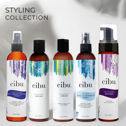 Miniatura 7 de Cibu Loción suavizante Crema de peinado para alisar el cabello Tratamiento alisador en casa Crema antiencrespamiento Alisador de cabello
