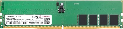 Miniatura 14 de Transcend Memoria RAM DDR5 de 16 GB, 4800 MHz UDIMM, compatible con Intel y AMD Ryzen, módulo de memoria de computadora de escritorio, ECC PC5-38400