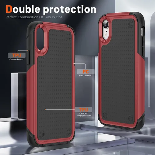 Miniatura 278 de Jeylly Funda para iPhone SE/Funda para iPhone 5S, Exterior de Plástico Duro que Absorbe Golpes + Interior de Silicona de Goma Defensor contra