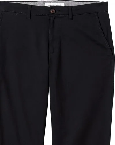 Miniatura 5 de Tienda Essentials Pantalón caqui elástico casual de ajuste recto para hombre