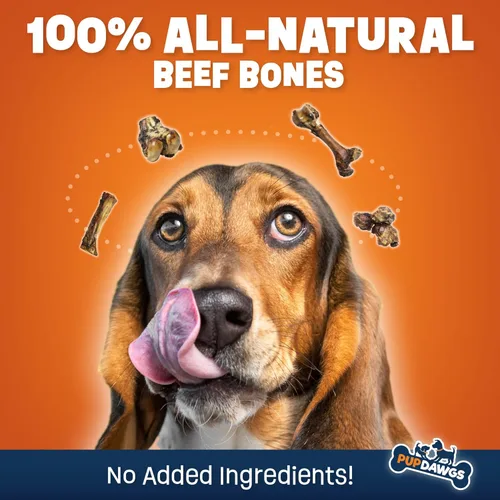 Miniatura 9 de Huesos de perro de un solo ingrediente, fabricados en Estados Unidos, huesos de fémur de carne de res, huesos naturales para masticadores agresivos