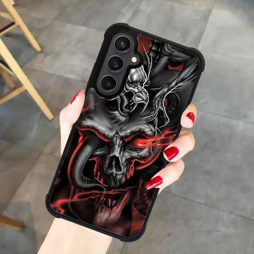 Miniatura 430 de CARLOCA Funda compatible con Samsung Galaxy S22 Ultra, diseño gráfico de Star Howling Wolfs Samsung Galaxy S22 Ultra, diseño gráfico, a prueba