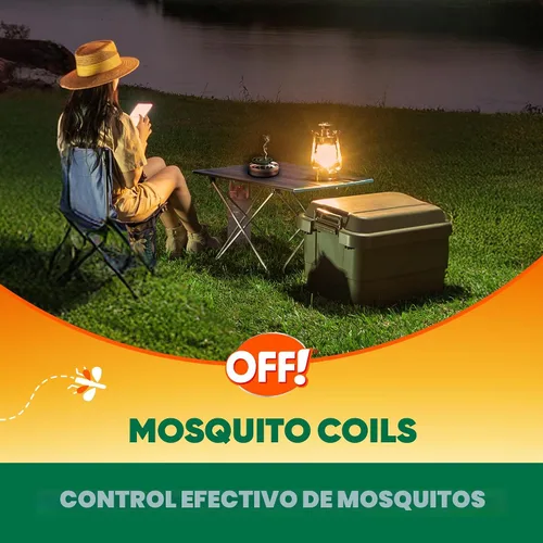 Miniatura 7 de OFF! Repuestos de bobina repelente de mosquitos para patio trasero, perfecto para patios al aire libre, aroma fresco, 6