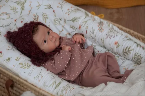 Miniatura 3 de Zero Pam Muñeca de bebé de silicona realista, muñecas de bebé Reborn de 18 pulgadas, cuerpo completo de silicona, muñeca de bebé realista, niña