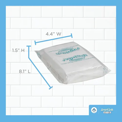 Miniatura 4 de Georgia-Pacific Angel Soft Professional Series Polyflex - Papel de seda facial de 2 capas (47580), 96 hojas por paquete, 54 paquetes de pañuelos a