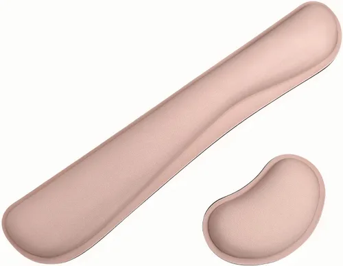 Miniatura 27 de Bloss Almohadilla de escritorio de cuero y reposamuñecas para teclado, alfombrilla grande para mouse + almohadilla para teclado + soporte de muñeca