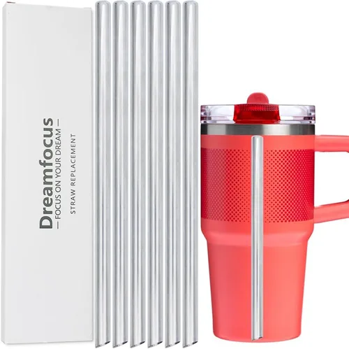 Miniatura 16 de Dreamfocus Stanley Quencher ProTour - Vaso de repuesto de acero inoxidable para popote de 14 onzas