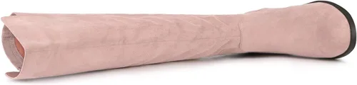 Miniatura 5 de Allegra K Botas altas hasta la rodilla con cremallera lateral para mujer