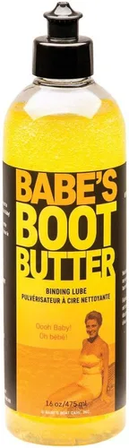 Babe's Boot Butter Lubricante para fijaciones de esquí acuático y wakeboard - 16 oz. - Lubricante para deportes acuáticos hecho con algas